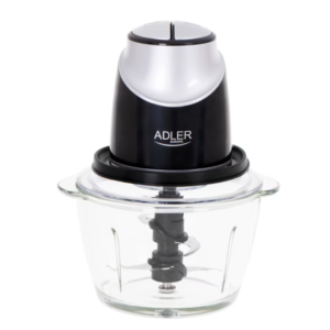 Tocător Adler AD4082 cu bol din sticlă de 1,2 L și 4 lame din inox