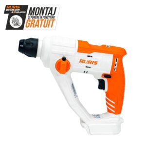 Ciocan rotopercutor pe acumulator RURIS RMX 1210 fără acumulator și baterie