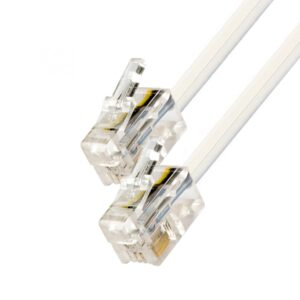 Cablu conectare telefon, 6P4C, mufă - mufă, 5 m