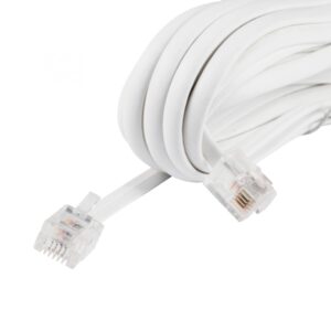 Cablu conectare telefon, 6P4C, mufă - mufă, 10 m