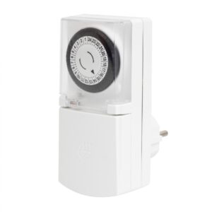 Priza programabila mecanica de exterior, 24h / 30 min.