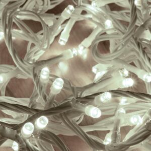 Ghirlandă cu LED-uri, cu legare în serie, 10 m, IP44