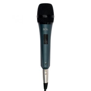 Microfon de mână, XLR-6,3 mm, metalic