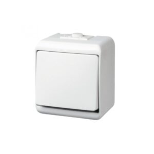 Comutator Aquastar, 2 poli, alb