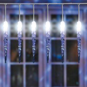 Ghirlanda cu LED-uri, decor sloi de gheata