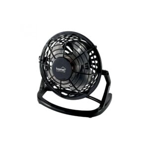 Ventilator de masa cu USB, 10 cm, negru