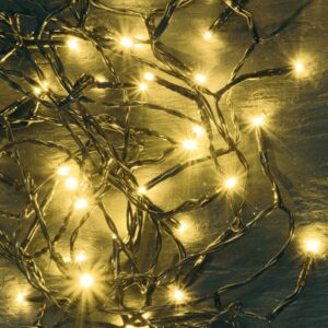 Ghirlanda LED-uri Home 8 m cu 100 LED-uri, lumină albă caldă