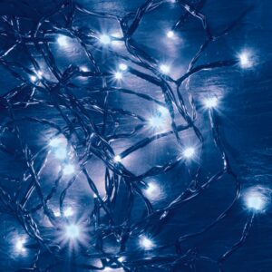 Ghirlanda LED-uri Home 8 m cu 100 LED-uri, lumină albastră