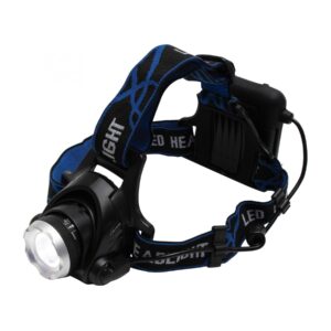 Lampa fixabilă pe cap cu LED, zoom