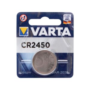 Baterie tip buton Varta CR2450, litiu, 3V