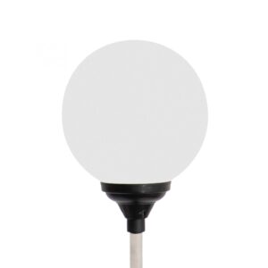 Decor solar glob din sticlă LED multicolor