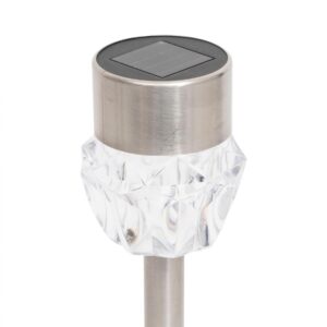 Lampa solara de gradina — Alb