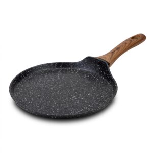 Tigaie clatite 24 cm, strat antiaderent piatra, Nava