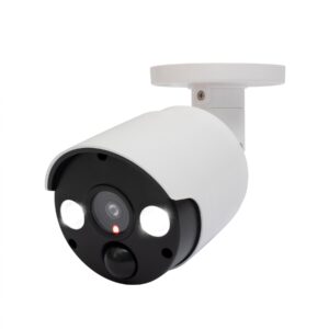 Camera falsa de exterior cu lampa