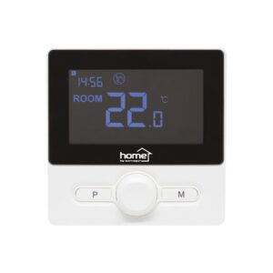 Termostat digital, programabil, negru