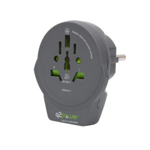 Adaptor calatorii "World to Europe USB" Q2