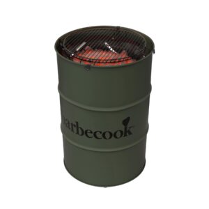 Barbecook BC-CHA-1022 Tambur de grătar Edson cu cărbune, verde, diametru 47,5 cm