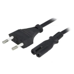 Cablu Gembird PC-184/2 alimentare C7 negru 1.8 m