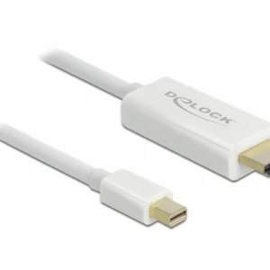 Cablu Mini DisplayPort la HDMI 2 m alb Delock 83707