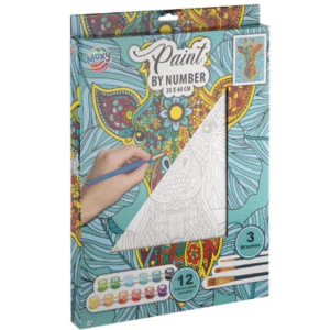 Set creativ Pictează pe numere Canvas Girafa Grafix