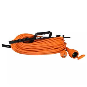 Prelungitor de grădină V-TAC 8815, 30 m, IP44, portocaliu/negru