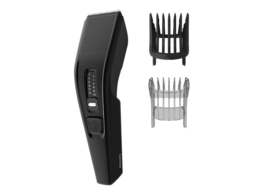 Mașină de tuns Philips HC3510/15, cu fir, 13 trepte, negru