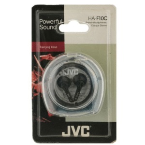 Căști audio JVC HA-F10C, negru