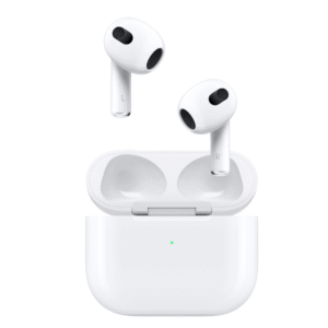 Căști Apple AirPods 3 (2022) White cu Lightning Charging Case