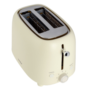 Prajitor de paine Comfee MT-RP2L18WCR, 950W, 7 trepte de rumenire, Crem