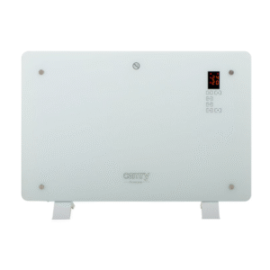 Calorifer electric Camry Crystal Design 1500W alb cu telecomandă