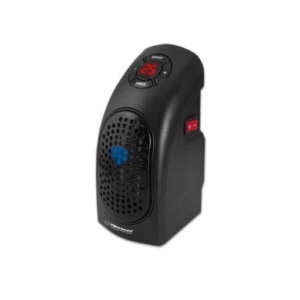 Mini aerotermă ceramică Esperanza 400W negru