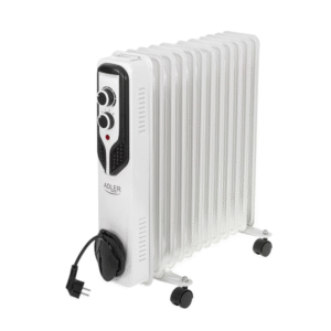 Calorifer electric cu ulei Adler AD7817, 11 elementi, alb