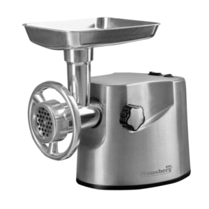 Mașină de tocat Hausberg HB-3445 3200W 2 kg/min din aluminiu