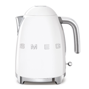 Fierbător Smeg KLF03WHEU alb, design retro anii 50