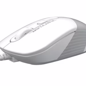 Mouse A4Tech PC sau NB cu fir USB optic 1200 dpi Alb/Gri