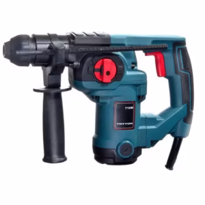 Ciocan rotopercutor Tryton cu mandrină SDS+, 710 W, 2.6 J, 3 burghie