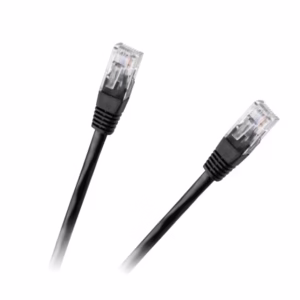 Cablu de retea Patchcord UTP, Inny, PVC, CAT 6, 7.5 m, Negru
