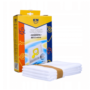 Set 4 saci aspirator K&M pentru MICRO ROWENTA ZR2005 RO6455 RO6886, alb