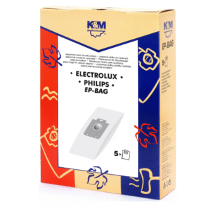 Sac aspirator Electrolux-Philips Universal S-Bag din hârtie, set 5 bucăți, K&M