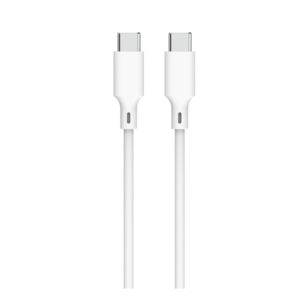 Cablu USB-C - USB-C PD60W 2m alb Well