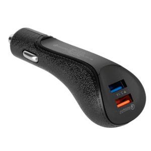 Încărcător auto 2 x USB Rebel cu Quick Charge 3.0, 15 W
