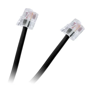 Cablu telefonie fixă 20M NEGRU, TEL0033A-20