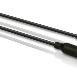 Cablu pentru dubbing stereo Philips negru 3 m cu jack tată 3,5 mm