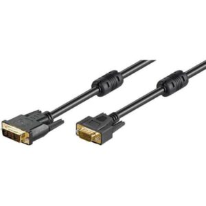 Cablu DVI-I 12+5 la VGA 2m Goobay
