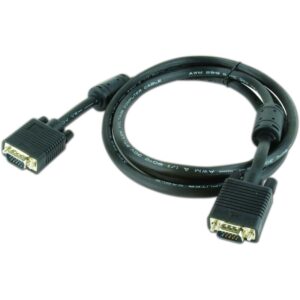 Cablu video Purelink VGA Male - VGA Male, 2 m, negru
