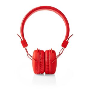 Căști multimedia Bluetooth Nedis roșii