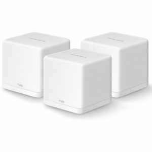 Router wireless Mercusys Halo H30G Mesh, sistem Mesh Wi-Fi 6, 3 bucăți