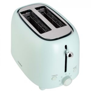 Prajitor de paine Comfee MT-RP2L18W, 950 W, 2 felii, albastru