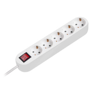 Prelungitor 3x1.5mm 5 prize 7m cu întrerupător