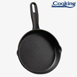 Tigaie fontă pură 24 x 4.5 cm Cooking by Heinner HR-ZV-T24